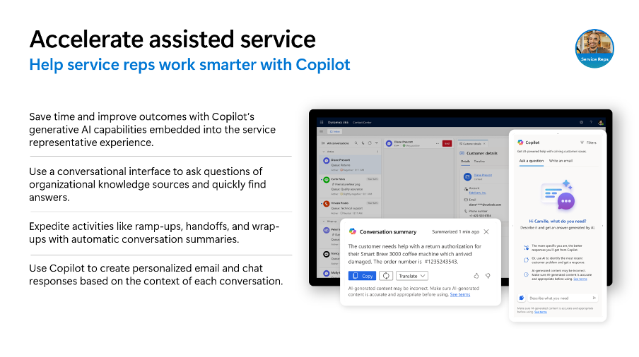 Accelerate assisted service